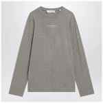 Fear of God Essentials Grey cotton-blend top