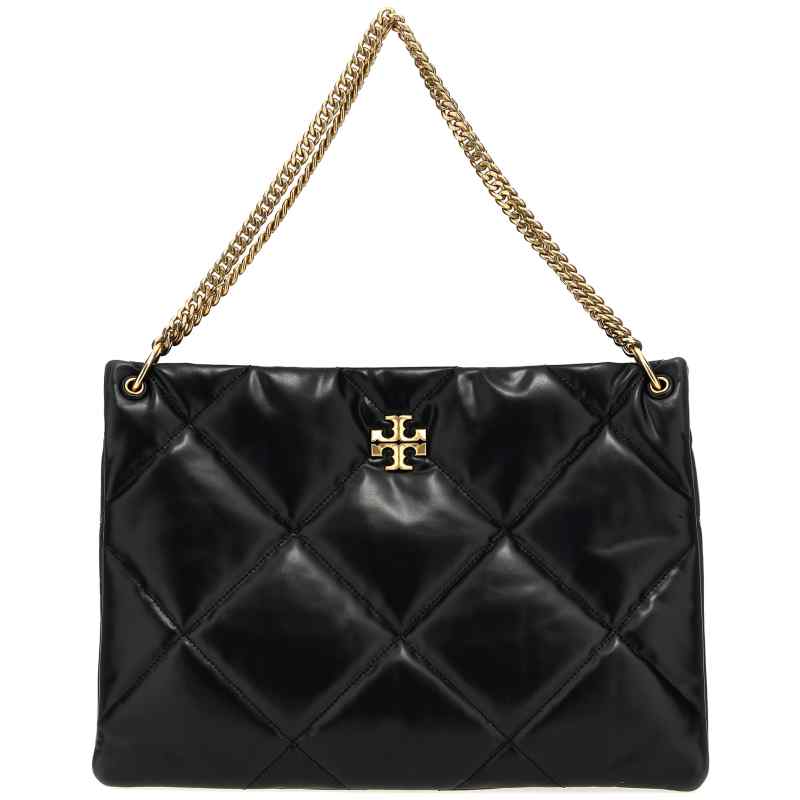 Tory Burch Kira Diamond Quilt Hobo Shopping Bag