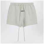 Fear of God Essentials Greige cotton-blend shorts