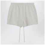 Fear of God Essentials Greige cotton-blend shorts