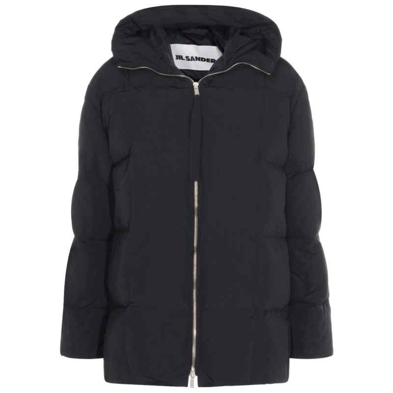 JIL SANDER PLUS Coats Black JIL SANDER PLUS Coats Black
