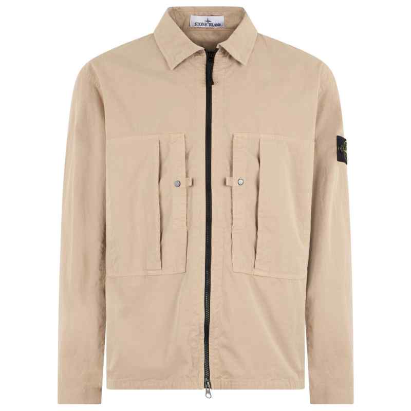 Stone Island Coats Beige