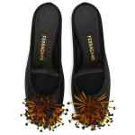 Ferragamo With Heel Black