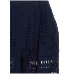 Alberta Ferretti Embroidered Cotton Pants