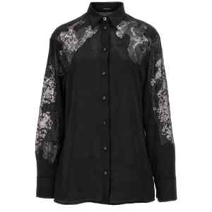 Versace Satin Lace Shirt
