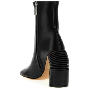 Off-white Tonal Spring Ankle Boots