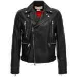 Alexander McQueen Texture Leather Jacket