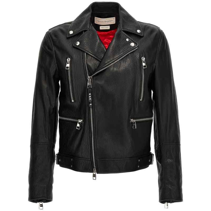 Alexander McQueen Texture Leather Jacket Alexander McQueen Texture Leather Jacket
