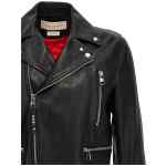 Alexander McQueen Texture Leather Jacket