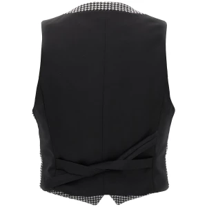Alexandre Vauthier Houndstooth Waistcoat