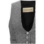 Alexandre Vauthier Houndstooth Waistcoat