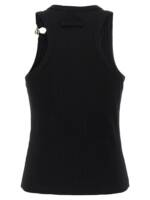 Jean Paul Gaultier Black Piercing Tank Top