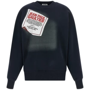 Jean Paul Gaultier The Blue Gaultier Label Sweatshirt