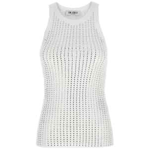 The Attico Rhinestone Top