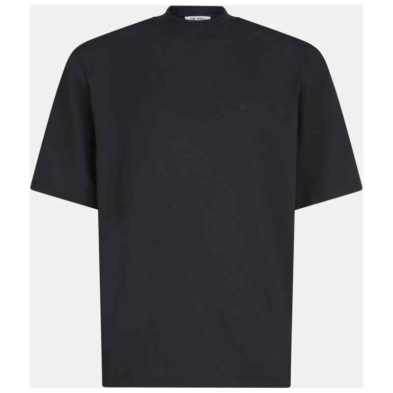 The Attico Black cotton T-shirt