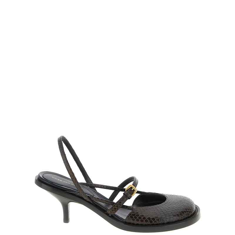 Dries Van Noten Leather Slingback