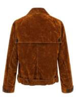 Dries Van Noten  Velvet Biker Jacket