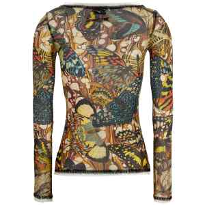 Jean Paul Gaultier Re-edition - The Yellow Butterfly Cardigan