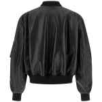 The Attico Leather Bomber Jacket
