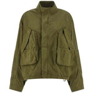 The Attico Canvas Bomber Jacket