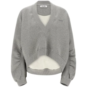 The Attico Logo Embroidery Sweatshirt