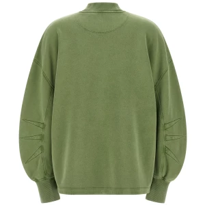 The Attico Shaped Slit Sweatshirt