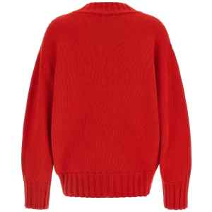 The Attico Asymmetrical Hem Sweater