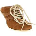 Dries Van Noten Heeled Suede Sneakers