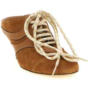 Dries Van Noten Heeled Suede Sneakers