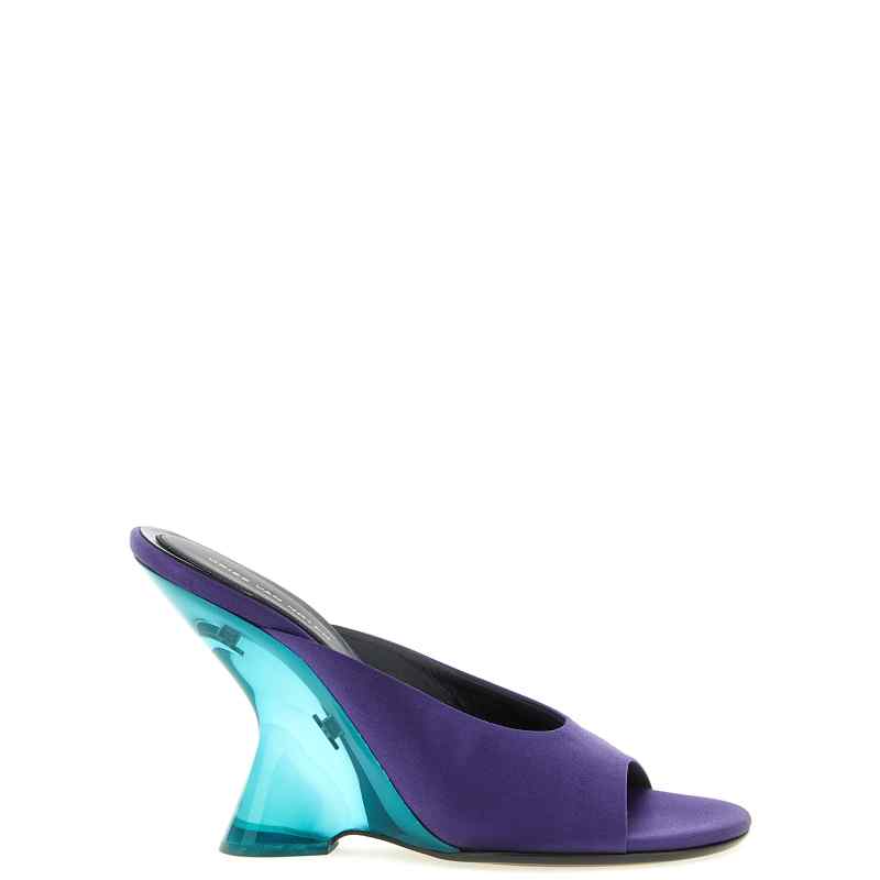 Dries Van Noten Satin Mules