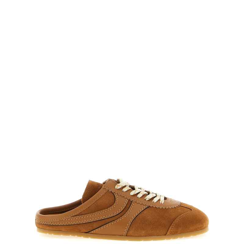 Dries Van Noten Suede Mules Sneakers