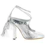 Dries Van Noten Laminated Leather Mules