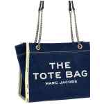 Marc Jacobs The Denim Chain Medium Tote Shoulder Bag