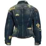 Marc Jacobs The Rip And Repair Fluted Denim Jacket Jacket