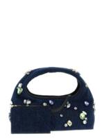 Marc Jacobs The Gem Denim Mini Sack Handbag