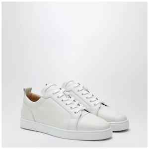 Christian Louboutin White leather Sneaker Louis Junior