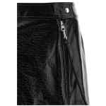 Courreges Zipped Vinyl Skirt