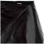 Courreges Fold Vinyl Mini Skirt