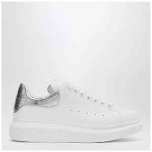 Alexander McQueen Oversize sneakers white/silver croc