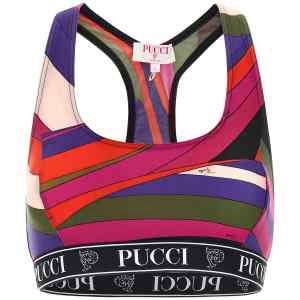 Emilio Pucci Iride Sporty Top