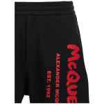 Alexander McQueen Graffiti Bermuda Shorts