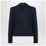 Valentino Blue viscose jacket with bow