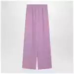 Valentino Wide lilac pink silk pants