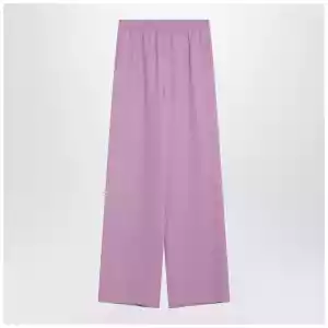 Valentino Wide lilac pink silk pants