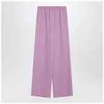 Valentino Wide lilac pink silk pants