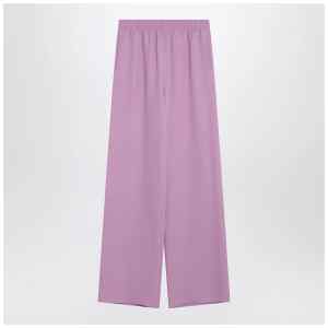 Valentino Wide lilac pink silk pants