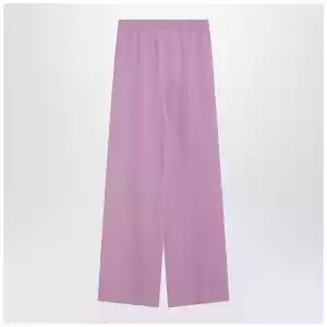 Valentino Wide lilac pink silk pants