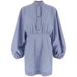 Zimmermann Drawstring Stripe Mini Dress