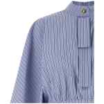 Zimmermann Drawstring Stripe Mini Dress