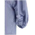 Zimmermann Drawstring Stripe Mini Dress